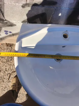 Lavabo Roca con pedestal