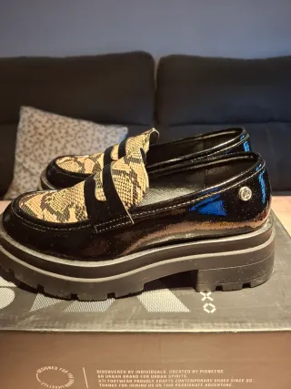 Mocasines Xti Serpiente Talla 36