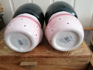 2 vasetti bambola giapponese diversi usi