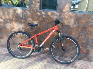 Bicicleta Montaña Talla 38 Roja