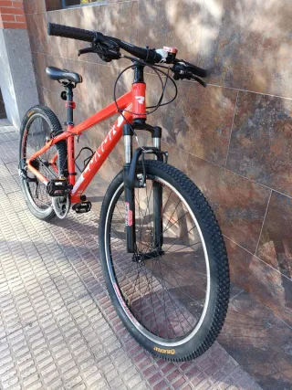 Bicicleta Montaña Talla 38 Roja