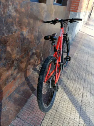 Bicicleta Montaña Talla 38 Roja