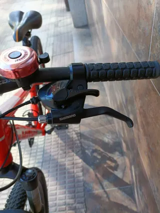 Bicicleta Montaña Talla 38 Roja