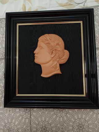 Quadri in rilievo in terracotta artigianali