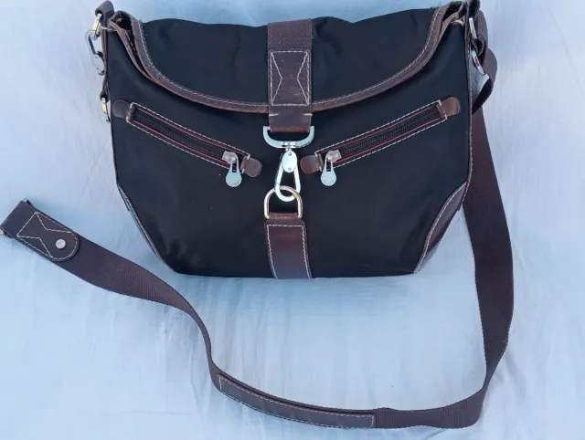 Borsa Lancel Nero e Marrone