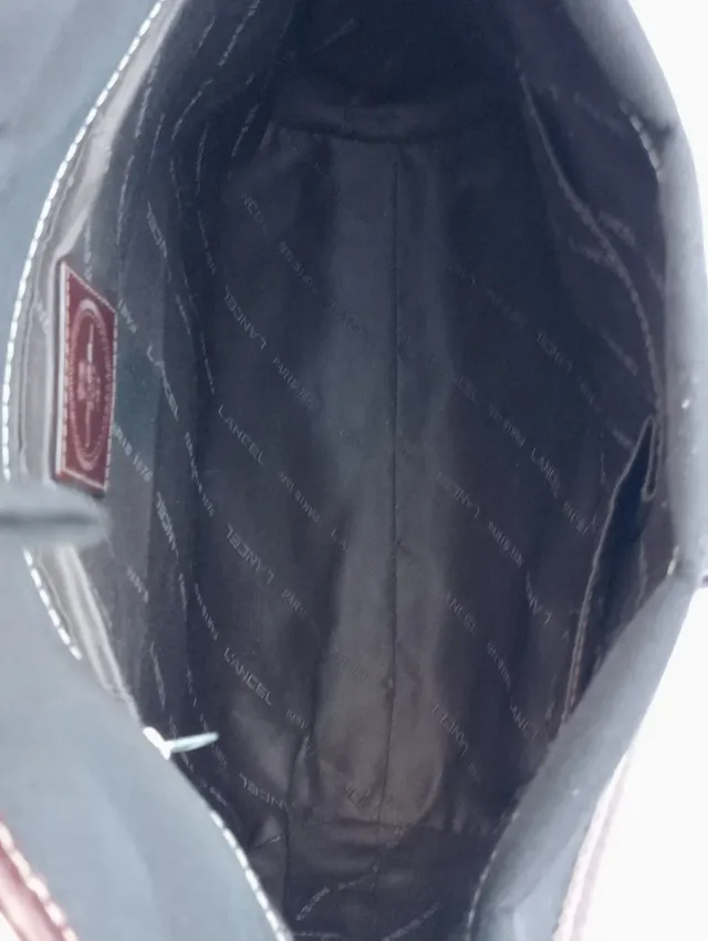 Borsa Lancel Nero e Marrone