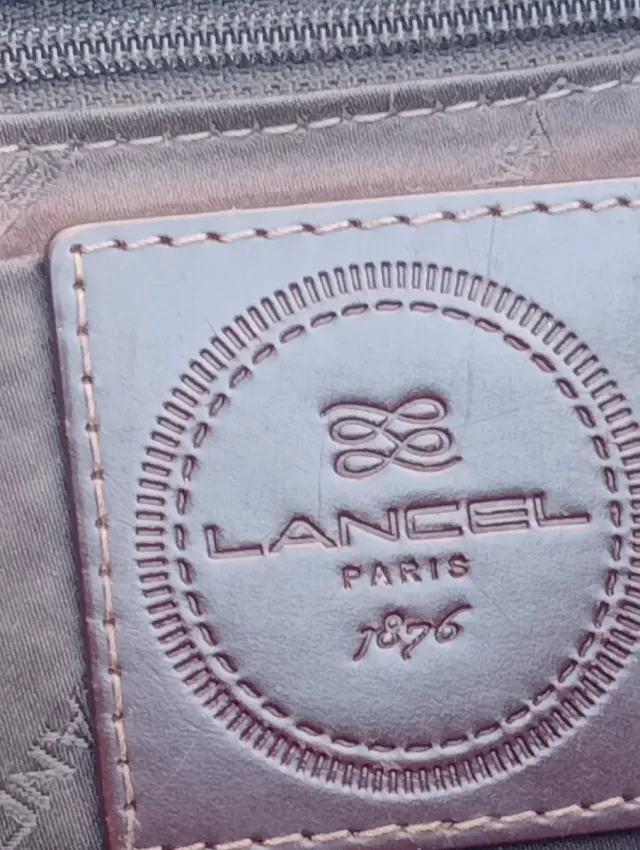 Borsa Lancel Nero e Marrone