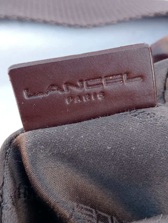 Borsa Lancel Nero e Marrone