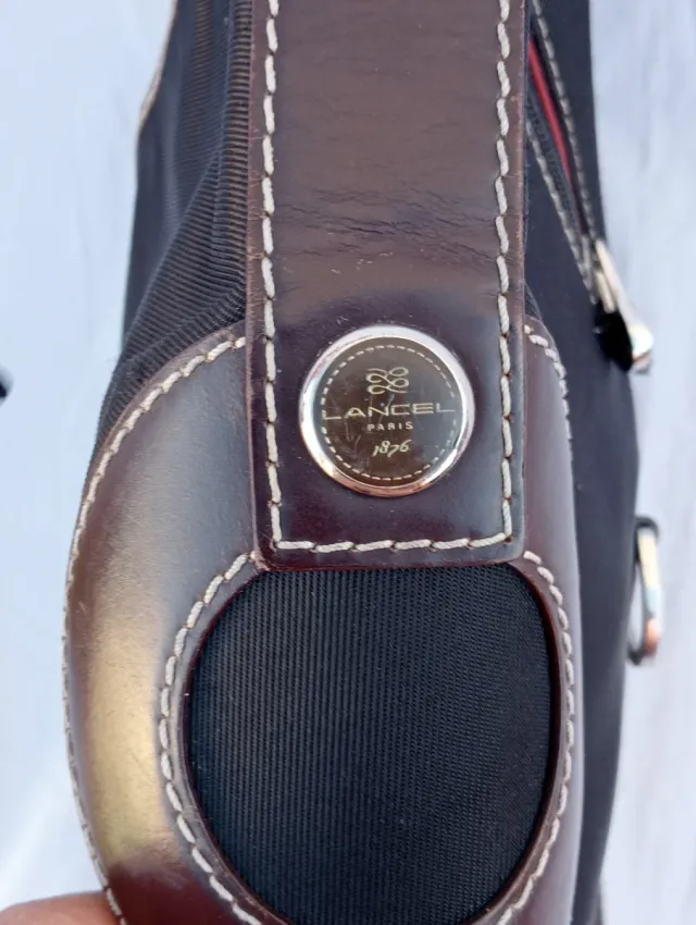 Borsa Lancel Nero e Marrone