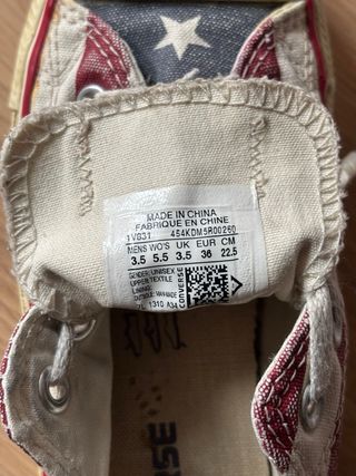 Converse All-Star Edición Limitada USA