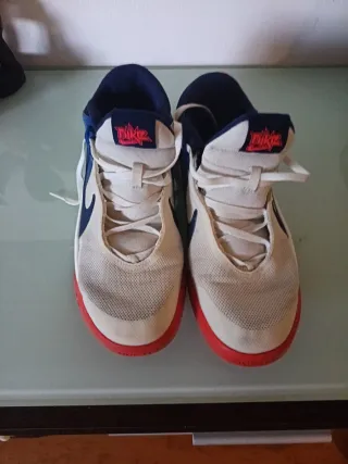 Nike Bambas Beige y Azul