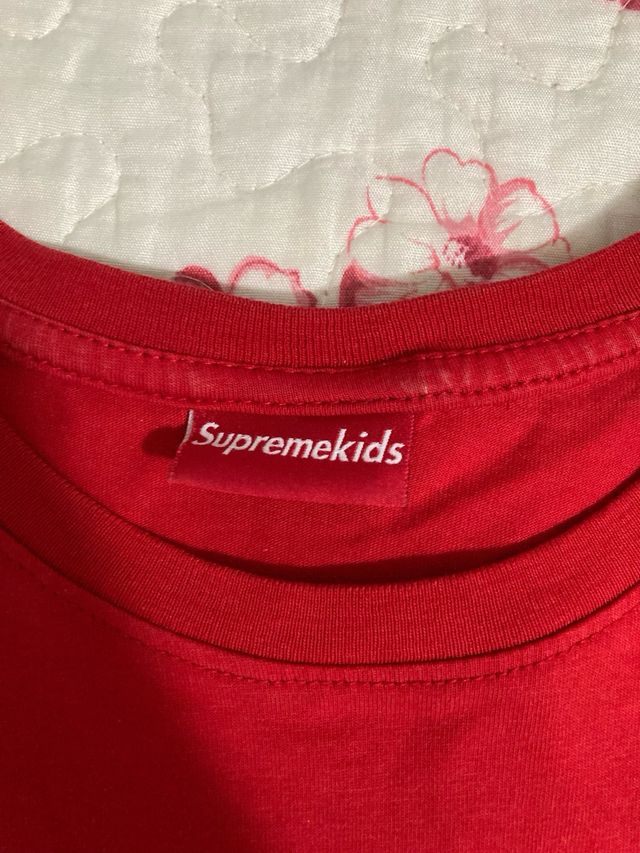 Supreme T-shirt rossa donna