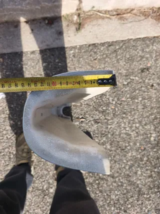 Pedestal Roca Lavamanos Blanco