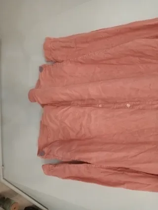 Camisa Pepe Jeans salmón manga larga hombre