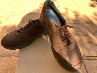 Zapatos Dustin Piel Nobuck Marrón Talla 41