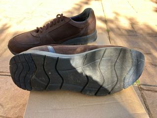 Zapatos Dustin Piel Nobuck Marrón Talla 41