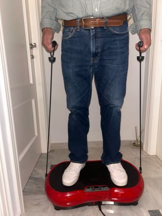 Plataforma vibratoria fitness