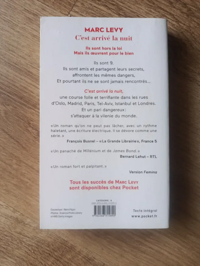 C'est arrivé la nuit