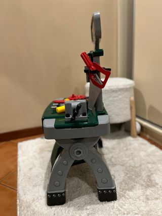 Bancada de ferramentas para criança com acessórios