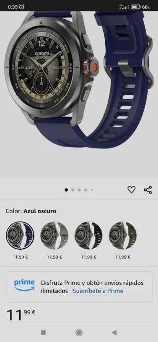 Correas de reloj 20/22mm.