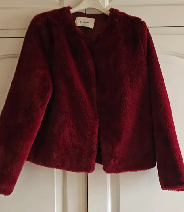 Chaqueta pelo Stradivarius Talla M