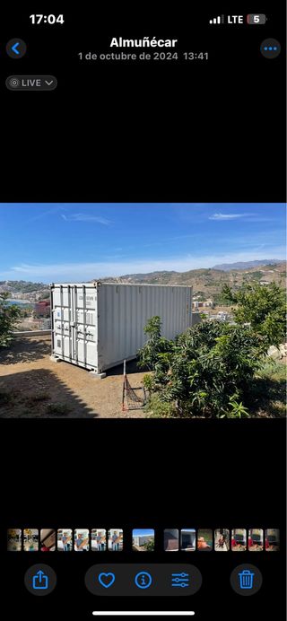 Contenedor Marítimo de un solo Viaje ..... 20 Pies