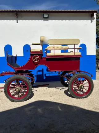Carro de caballos jardinera