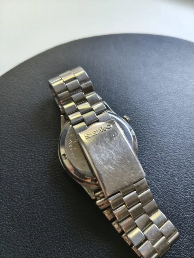 Reloj Seiko 5 Automático Vintage Marrón/Plateado