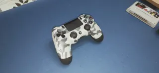 Mando PS4 Camuflaje Blanco Oficial camo