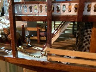 Maqueta Barco Vapor Ruedas Misisipi