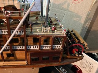 Maqueta Barco Vapor Ruedas Misisipi