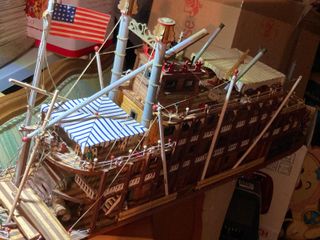 Maqueta Barco Vapor Ruedas Misisipi