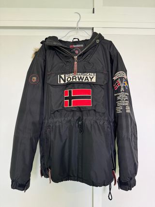 Chaqueta Geographical Norway Negra