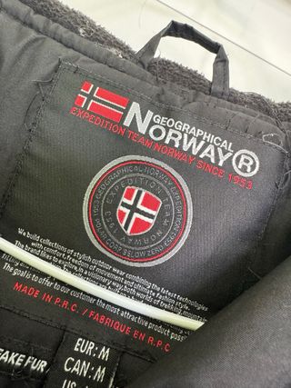 Chaqueta Geographical Norway Negra