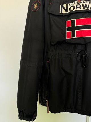 Chaqueta Geographical Norway Negra