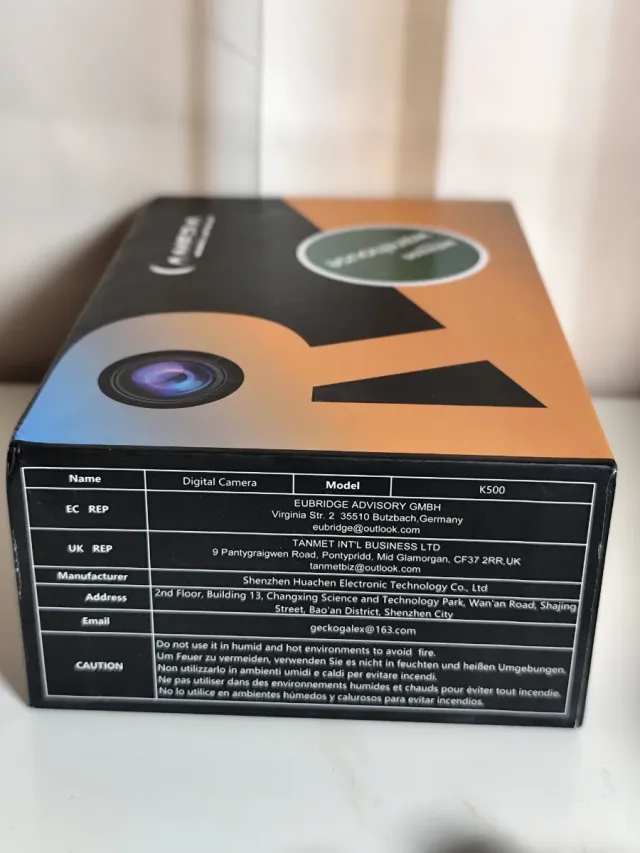 Cámara CAMERA Negra