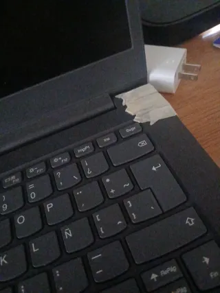 Ordenador Lenovo Negro cargador original incluido