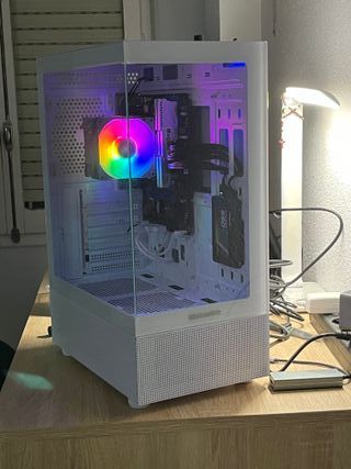 PC Gaming Ordenador Blanco RGB