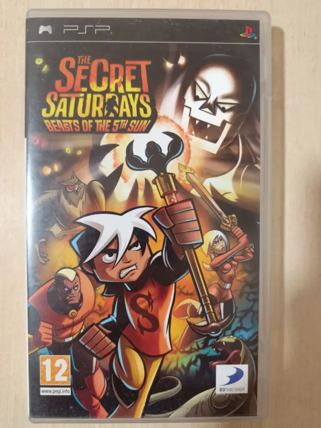 PSP The Secret Saturdays: Beasts of the 5th Sun