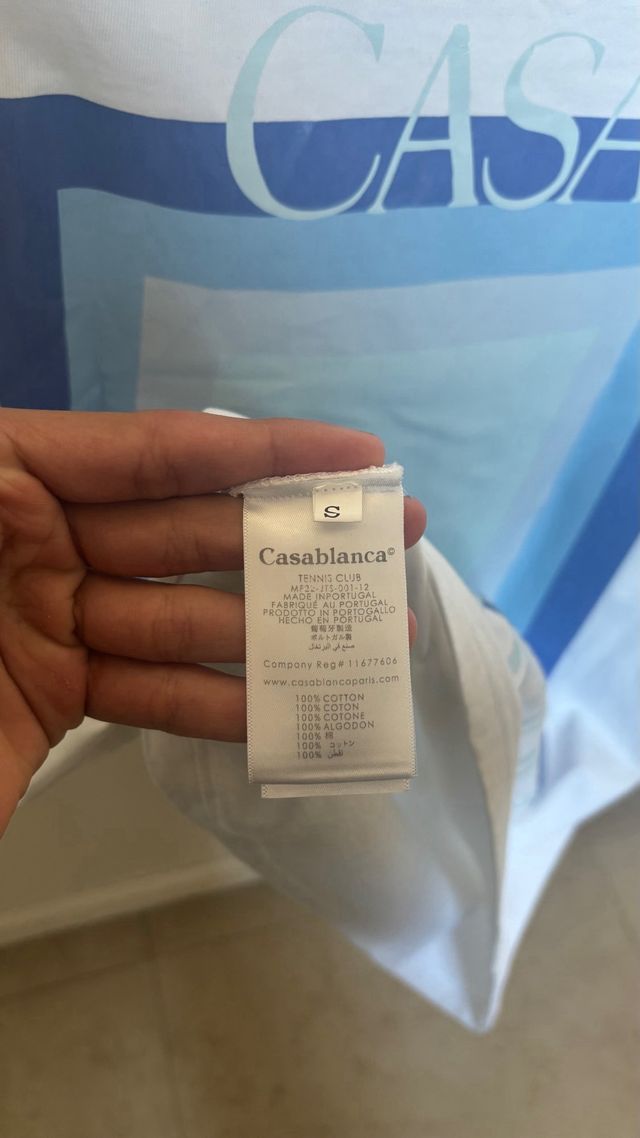 Camiseta Casablanca Blanca