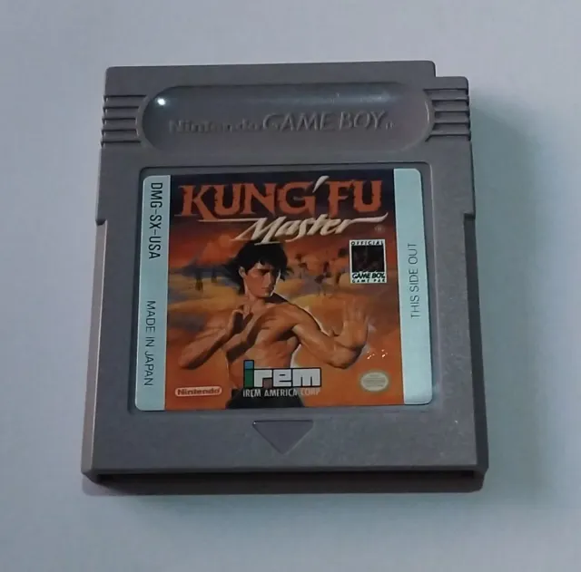 Videojuego Kung Fu Master para Game Boy