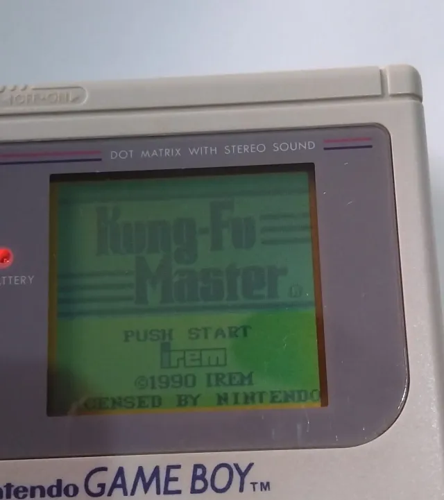 Videojuego Kung Fu Master para Game Boy