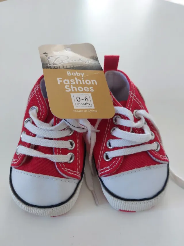 Zapatos de lona para bebé