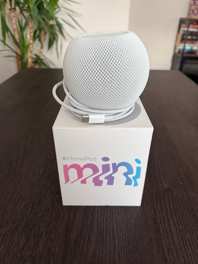 Apple HomePod mini Altavoz Inteligente Blanco