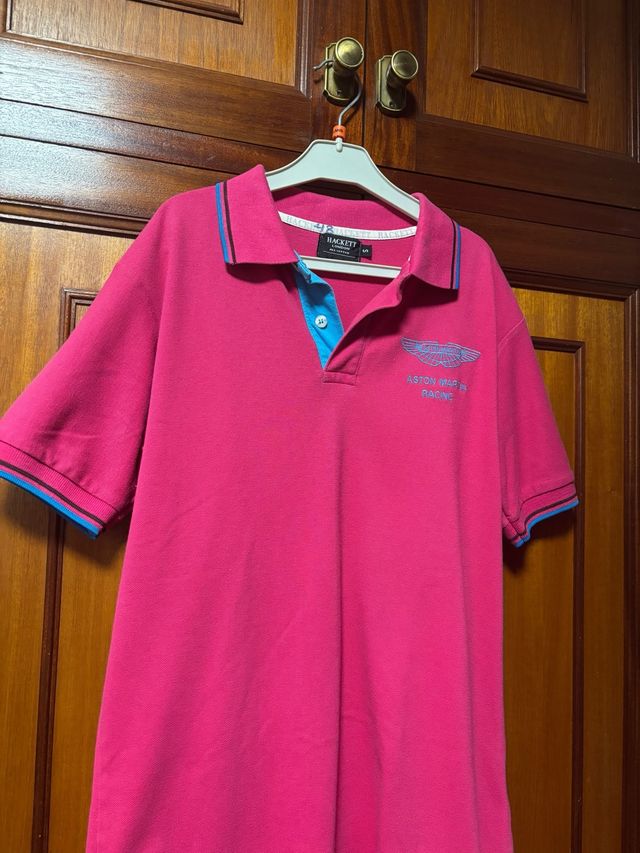 Polo Hackett Aston Martin Racing Rosa Talla S