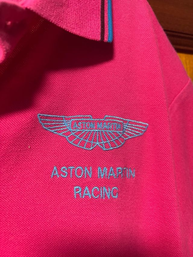 Polo Hackett Aston Martin Racing Rosa Talla S