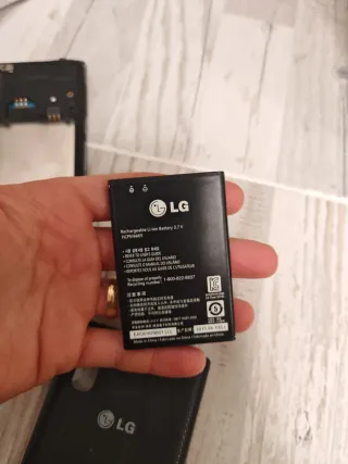 Teléfono LG L5 Negro