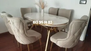 Mesa con 6 sillas