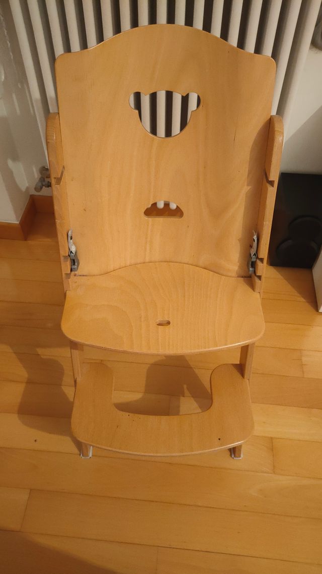 Seggiolone Pali Pappy Re in legno