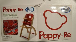 Seggiolone Pali Pappy Re in legno